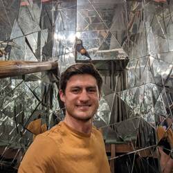 They have an interesting mirror room too