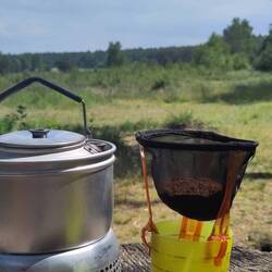 Mittag mit herrlichem Ausblick