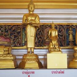 My special Wednesday morning Buddha at Wat Saket.