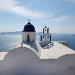 Church on Skaros Rock