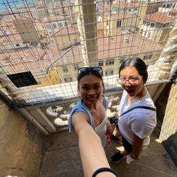 Thought we were at the top of the bell tower