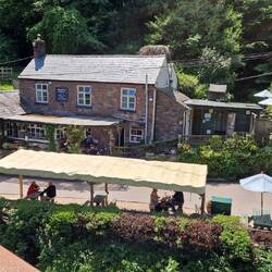 The Boat Inn from the river bridge
