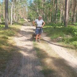 Sandige Wege mit festem Mittelteil!👍