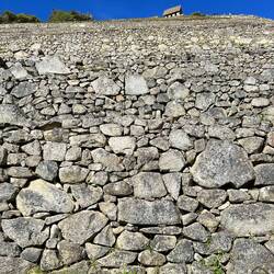 the terraces from the bottom