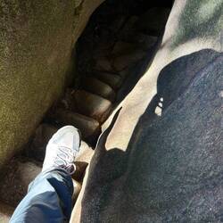 in 3 seconds my head kisses the rocks