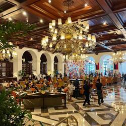 Manila Hotel lobby