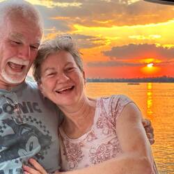 We may have had a few sundowners.