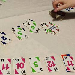 Und nachdem Anja und Marvin weg waren: Skip-bo 😂