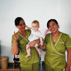 Die Balinesen sind unglaublich kinderlieb