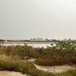 We can see our balcony from the Toore di Nubia