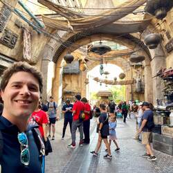 Disney have done an amazing job with the 'set' for Star Wars!