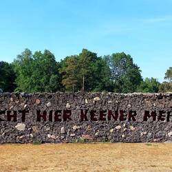 Kunst am Ortseingang von Blankensee!