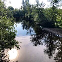 Auf jeder Wanderung trifft man auf Wasser