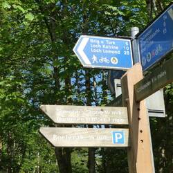 Entlang der Callander Walks