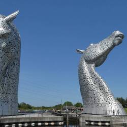 Home of the Kelpies in Falkirk