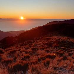 Looking west for sunset