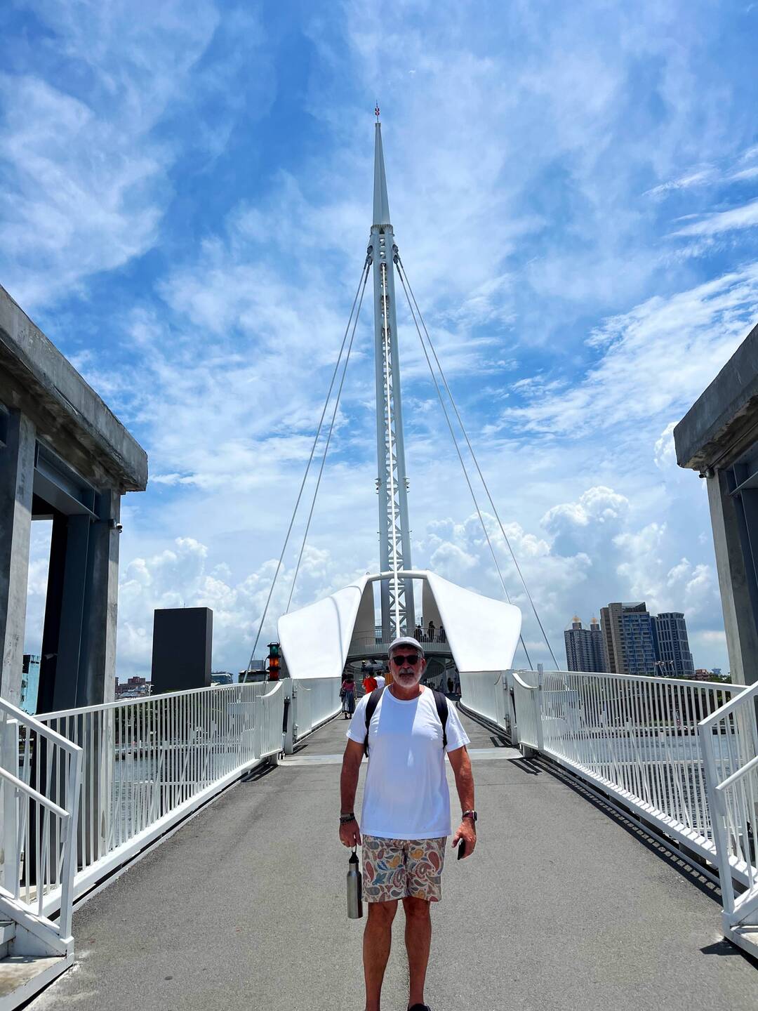 The bridge from the port