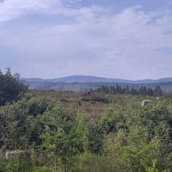 Der Brocken ist schon wieder weit weg