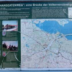 Der Hanseatenweg ist ein 550 km langer Wanderweg der die Hansestädte verbindet!