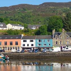 Die bunten Häuser von Tarbert