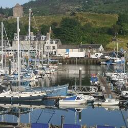 Der Yachthafen von Tarbert