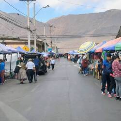 Straßenmarkt in Iquique