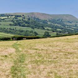 Closer view of Hatteral Hill without my noggin!
