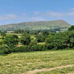 Approaching The Skirrid from the eaat