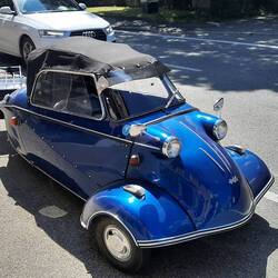 Was für ein Auto!! Ein Messerschmidt Kabinenroller! Spitze 75 kmh