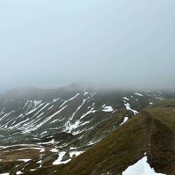 Königstuhl versteckt sich in den Wolken