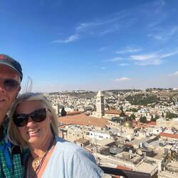 From the top of the Phasael Tower, Tower of David