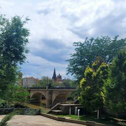The bridge to Logroño