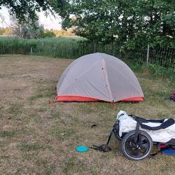 Unser CP direkt an der Westoder!