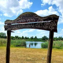 Liegewiese am Dammsee, keiner da!