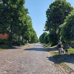 Die wunderbare Dorf Straße in Ramin!