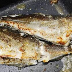 ... aber für unsere Abendessen vollkommen ausreichend. Danke Fisch 🐟