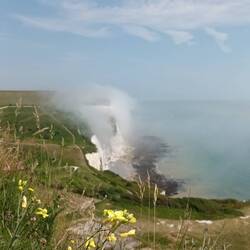 Smidge of white cliffs