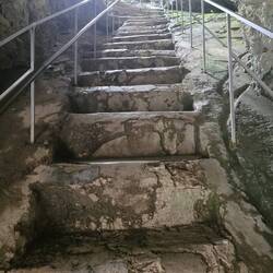 Crazy stairs - some up to 18" high