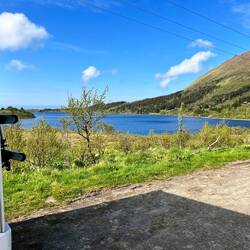 Schöne Übernachtungsplatz an der Panoramaroute
