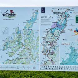 Übersichtskarte Andøya