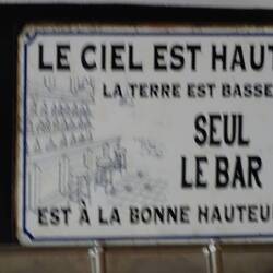 in der Bar am Marché 😎👍