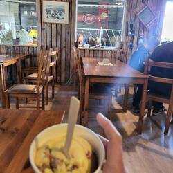 The cows watching us eat ice cream