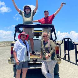 Yes, we got more daring ....