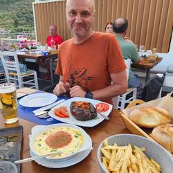 Dinner in Porto Koufo