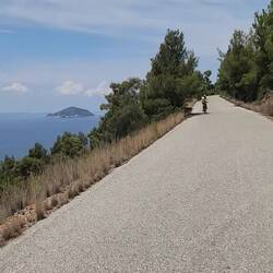 Cycling Parthenonas to Porto Koufo