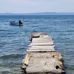 Cycling Parthenonas to Porto Koufo