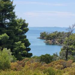 Cycling Parthenonas to Porto Koufo