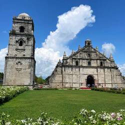 Paoay Church made of shells, stones and egg whites