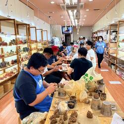 These workshops to make pottery dragons are popular