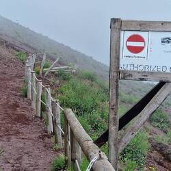 Ende des erlaubten Pfades